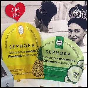 Sephora eye mask and nose strip